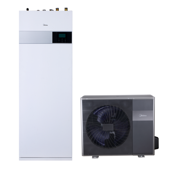 Midea MHA-V10W/D2N8-B2H2-IWT240 M-Thermal osztott hőszivattyú (R32, 10 kW, 1 fázis, 240l, fekete)