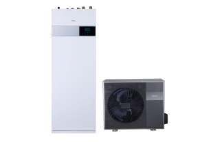 Midea MHA-V4W/D2N8-B2H2-IWT240 M-Thermal osztott hőszivattyú (R32, 4 kW, 1 fázis, 240l, fekete)